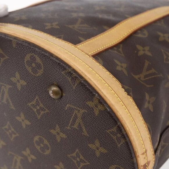 LOUIS VUITTON Monogram Bucket GM Shoulder Bag M42236 LV Auth 145314 - Picture 5 of 16